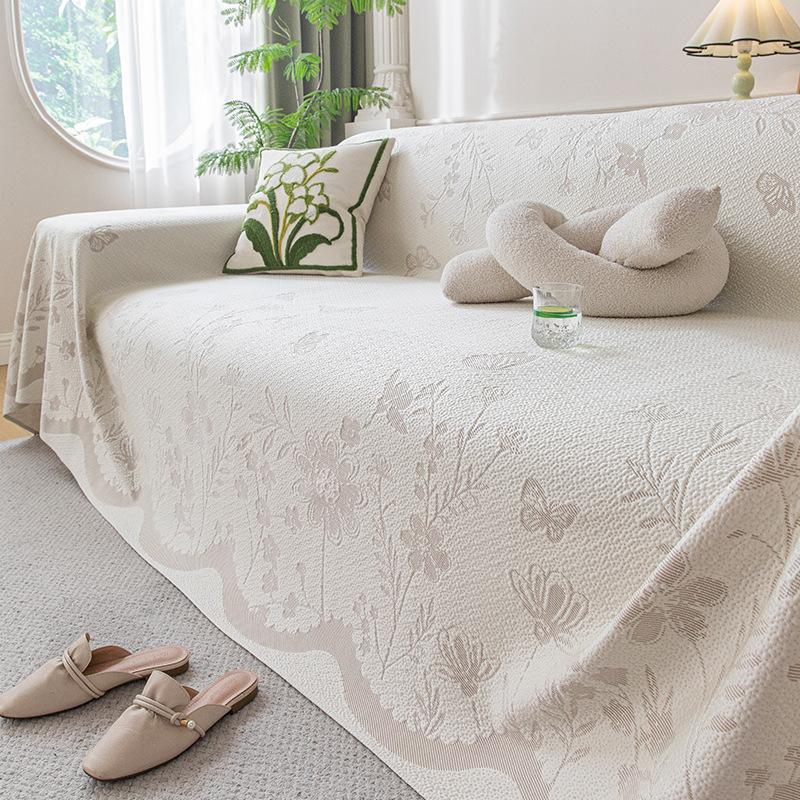 

Летнее Новое Прохладное Полотенце для Дивана Легкая Роскошь Цельный Чехол для Дивана Нескользящий Высококачественный Чехол для Дивана Тканевый Чехол Плед 180 * 340cm single pack