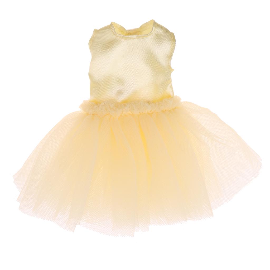 4 Layers Gouzy Dress Dance Skirt Clothes for 12/" Blythe 1//6 BJD DOD Dolls #2