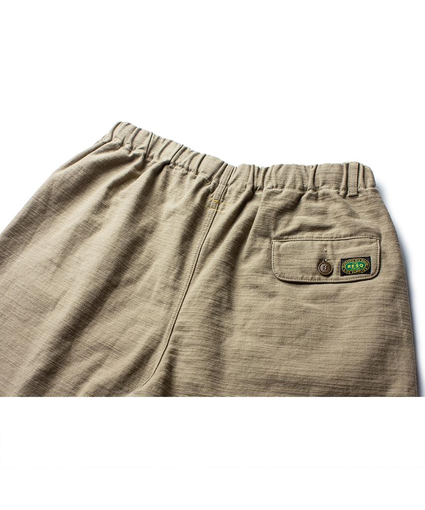 Deoleseukyu Cotton Slub Yosemite Camp Shorts [Rock Beige]