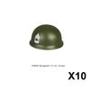Military Building Block Set Military Supplies Waffen Accessory Soldier Colonel Helmet Gun Rifle M16 Waffen Box Ammunition Brick Toy