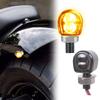 Motorcycle LED Signal Lights 12V Power Sturdy Daytime Visible Indicators Weatherproof Turn Indicator Pair for Bike