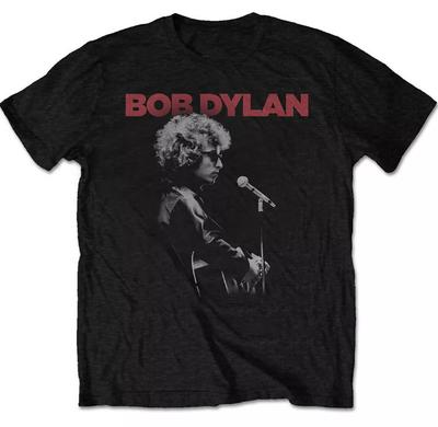 BOB DYLAN T-Shirt Official Licensed T-Shirt Unisex T-Shirt - Men's Summer Cotton Graphic Tee
