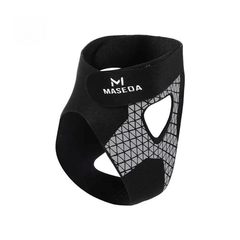 Ultra-Thin Ankle Support Shock Absorption Adjustable Brace for Sport Fitness Comfort Prevention Protectors L