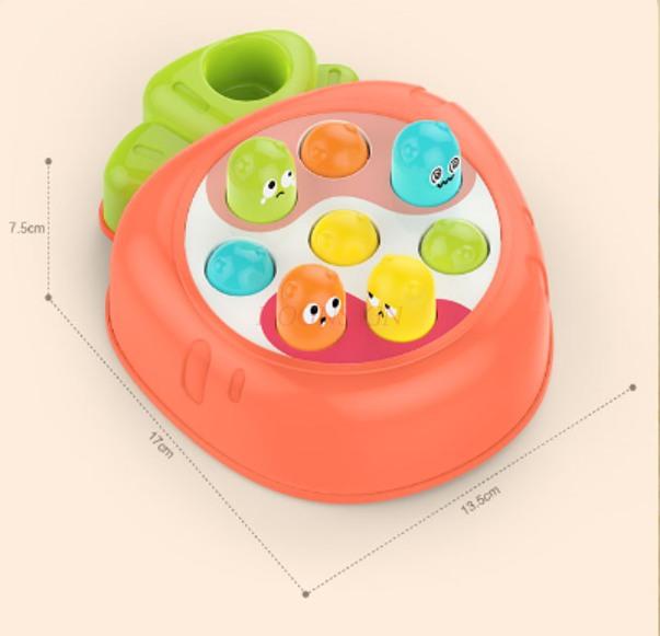 Hitting The Ground Mouse Children'S Toy Early Education Decompression Knocking Game Machine