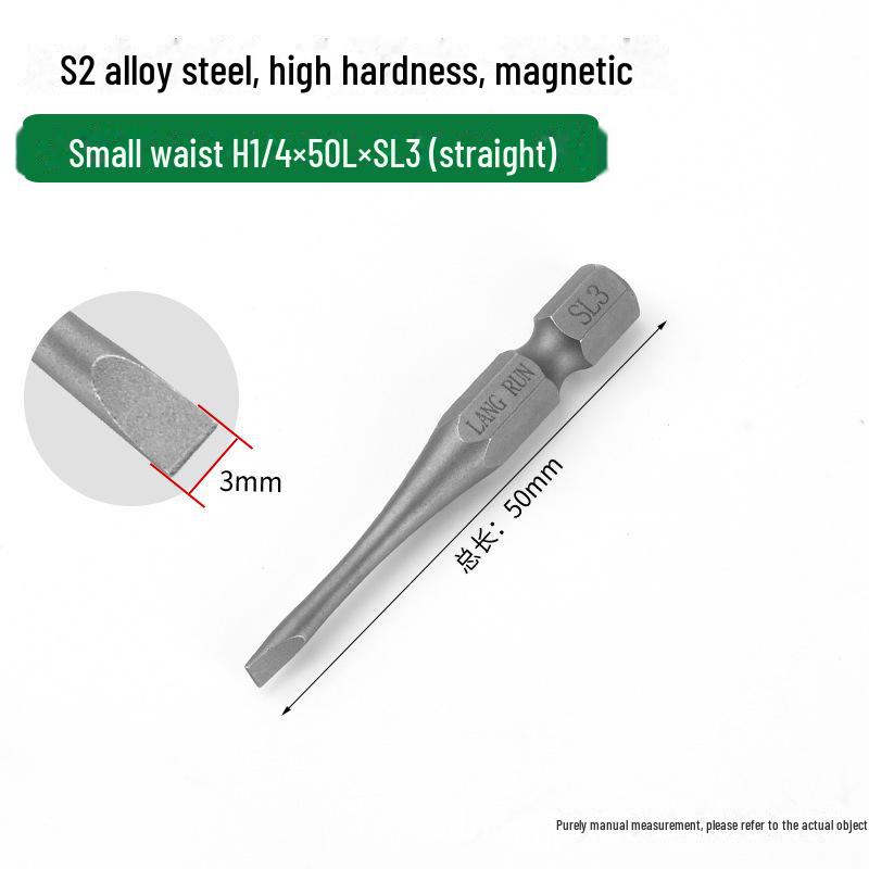 Taiwan S2 Steel Hardened Hexagonal Screwdriver Bit, Phosphate Gray Finish