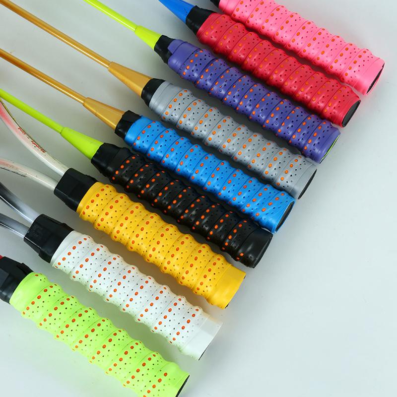Squash Grip Tennis Racket Grip Tape With Anti Slip Perforated Super Absorbent Sweatband