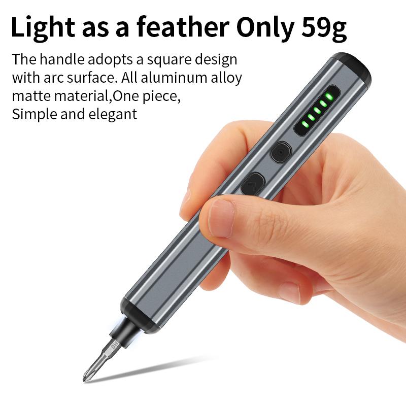 LUXIANZI 68 in 1 Cordless Electric Screwdriver Set For iPhone Glasses Watch PC Repair Power Tool Magnetic Screw Driver Bits