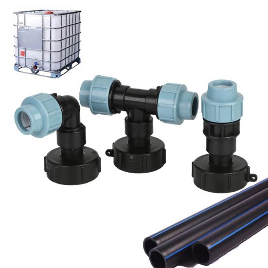 IBC Tank Water Pipe Connector Garden Lawn Hose Adapter Home Tap Fitting Tool