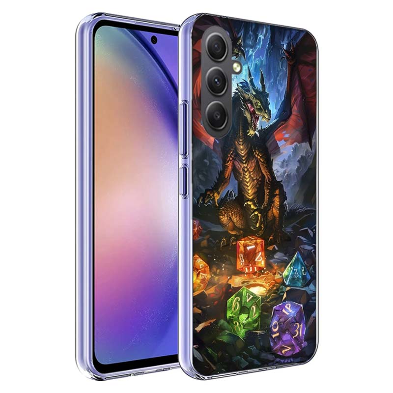 Game D-Dungeons D-Dragons D-DND Phone Case for Samsung A17 A37 A57 A07 A16 A26 A36 A56 A06 A02S A12 A22 A32 A52S A04S A14 A24 A3