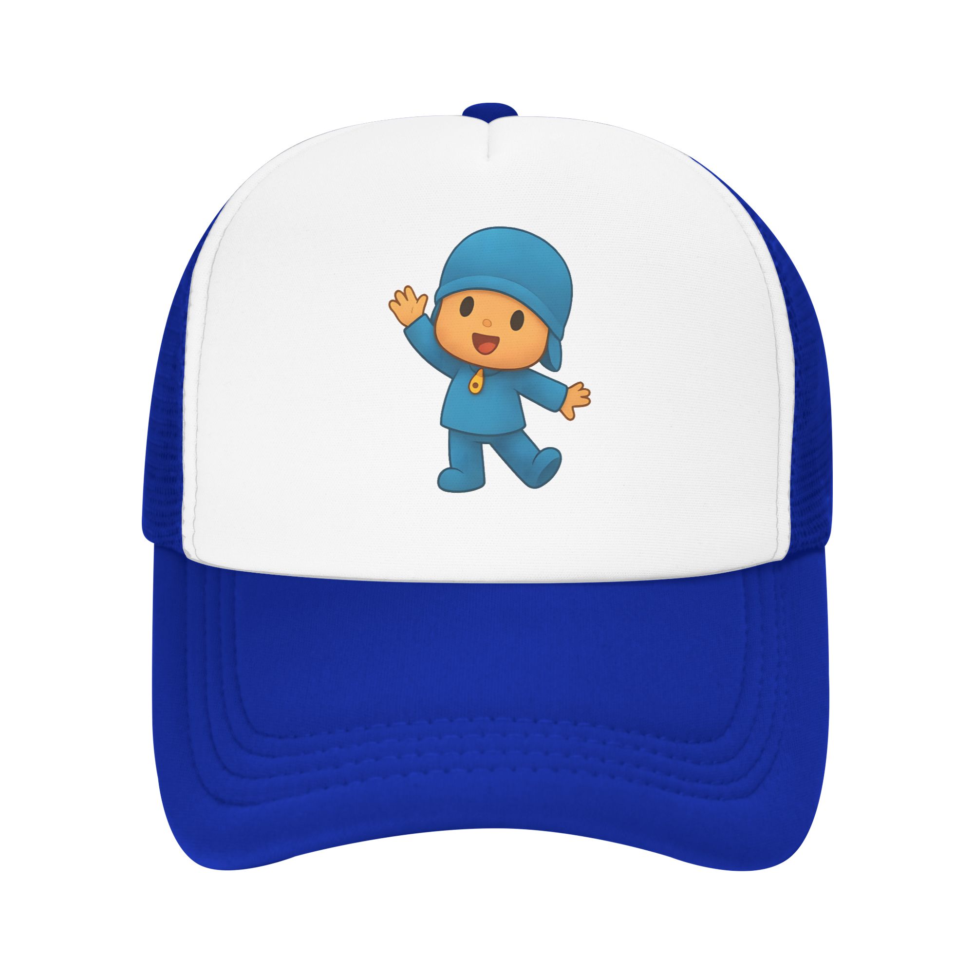 Pocoyoed Mesh Baseball Caps Unisex Casual Trucker Worker Cap Hats Adjustable Polyester Racing Cap Spring Trucker Caps One Size