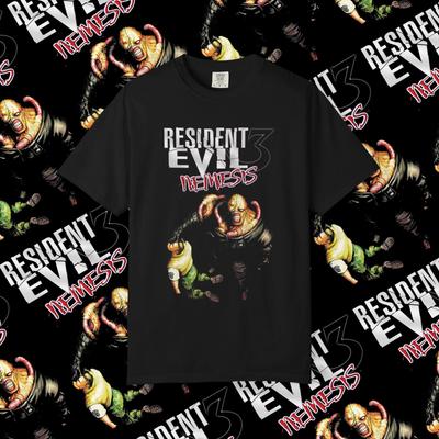 Resident Evil 3 Video Game T-Shirt, Comfort Colors, Survival Horror Game Shirt