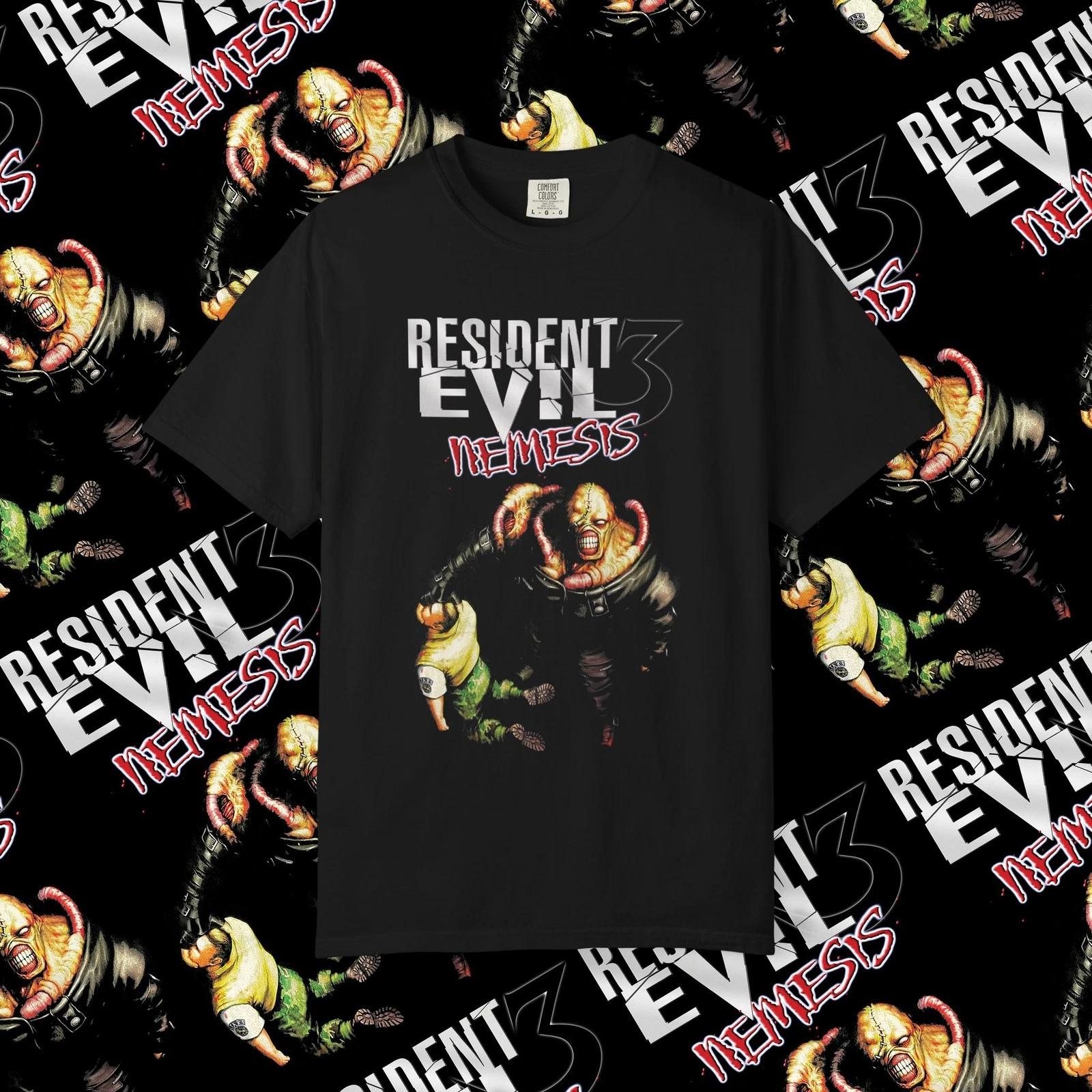 Resident Evil 3 Video Game T-Shirt, Comfort Colors, Survival Horror Game Shirt S