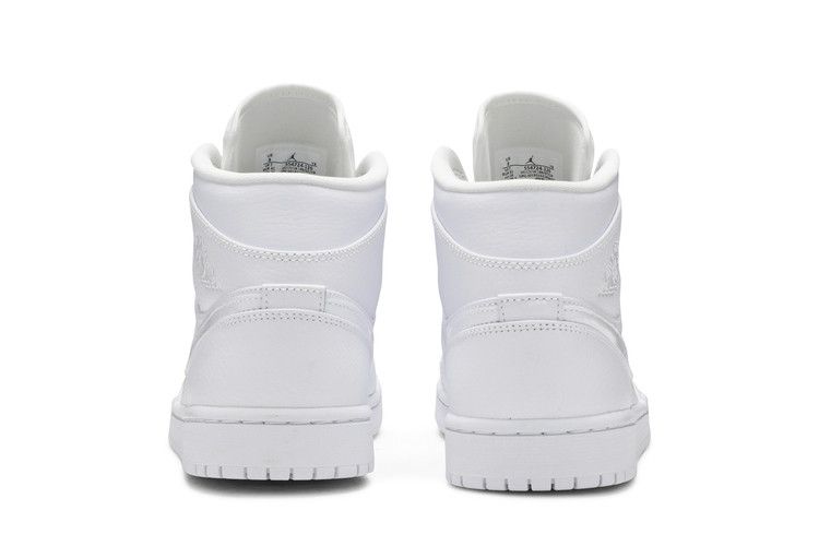 Men's Sneakers Nike Jordan 1 Mid Triple White (2020) White/White