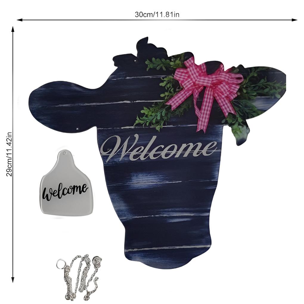 Front Door Hanging Welcome Sign Patios Porch Board Home Farmhouse Decoration Outdoor Decor Housewarming Art Craft Supplies