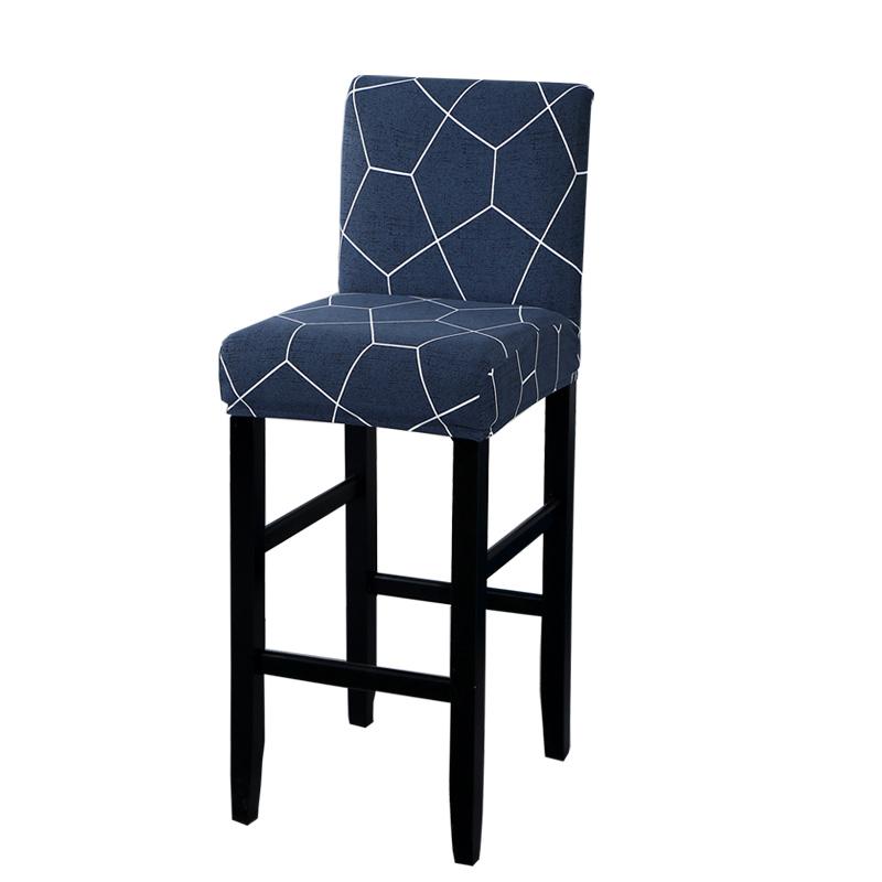 Stretch Bar Stool Covers Stretch Bar Stool Chair Covers, Counter Height Chairs Covers for Kitchen Dining Room Cafe Furniture