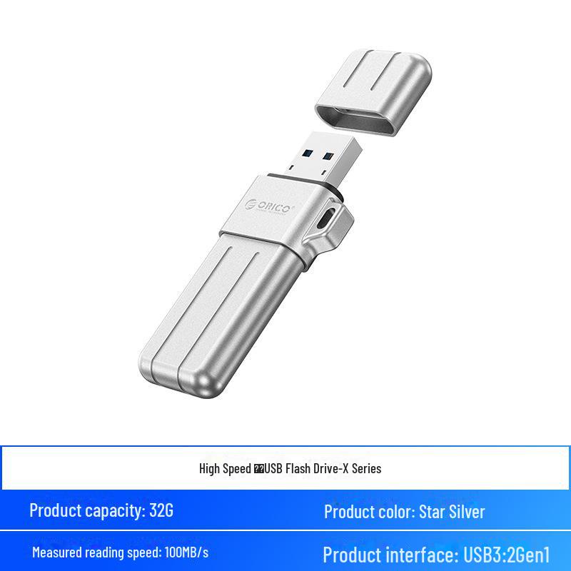 

Orico High-Speed USB 3.2/Type-C Mobile Flash Drive - Large Capacity, Fast Transfer Solid State USB Drive for Office Use 32GB