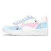 Li Ning Sourdough Slip Resistant Abrasion Resistant Low top Skateboard Shoes Women's Pink Blue AGCU112-6(Team1034-)