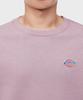 DICKIES Fleece Ox Collar Logo Relaxed Crewneck Elderberry