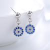 Evil Eye Retro Earrings: Ethnic Style for Women - Mini Japanese & Korean Design