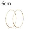 Women 3-10cm Small Big Circle Hoop Earrings Statement Ear Ring Fashion Jewelry Gift Nightclub DJ 2020