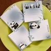 10 Stück Glatte Schreib Panda Notizblöcke Selbstklebende Haftnotizen Cartoon Haftnotizen Schüler Kinder