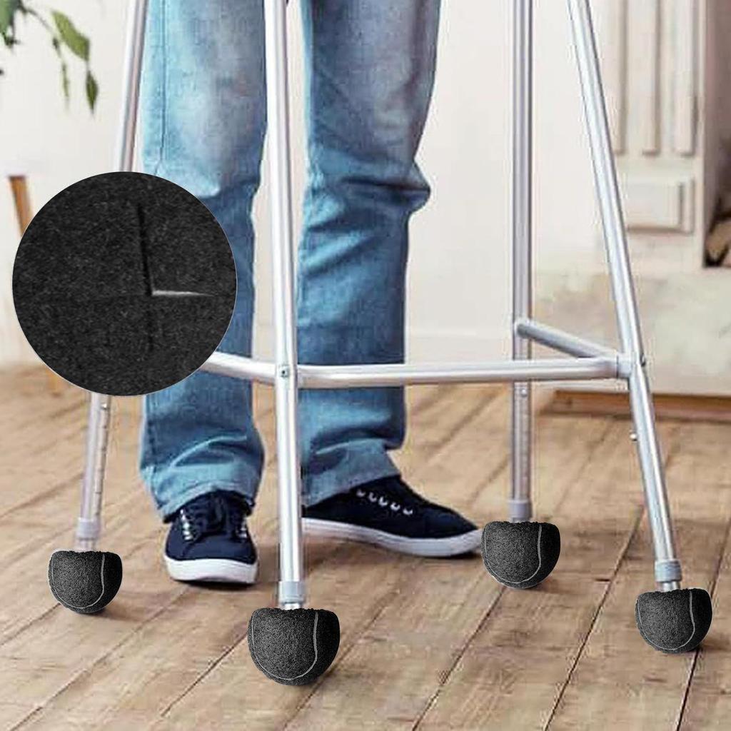 Chair Tennis Ball Furniture Legs Floor Protection Felt Pad Silent Anti Slip Rubber Glide Coverings For Bedroom Living Room