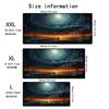 Cosmic Swirl Starry Sky Mouse Pad Large Computer Office Game Table Mat Rubber Anti-slip Stitched Keyboard Mat 90x40 XXL Desk Pad
