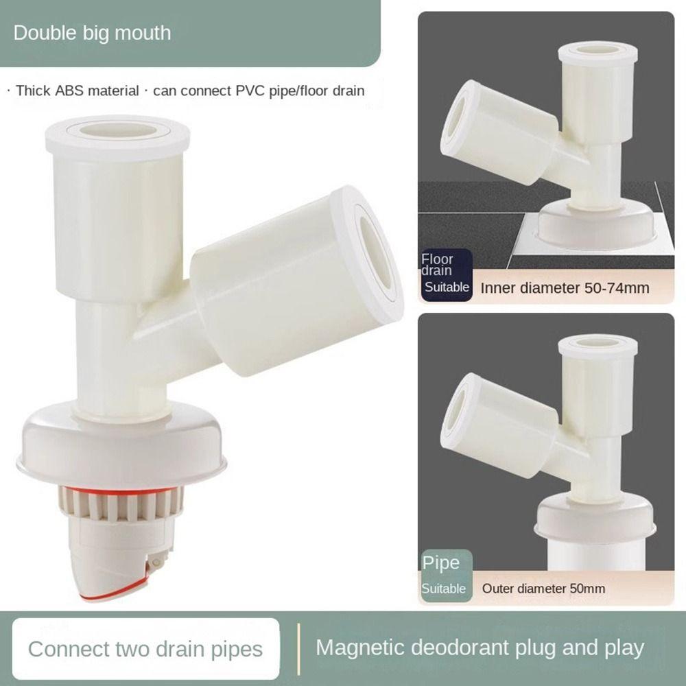 Double Purpose Pipe Connector Snap Joint Sewer Special Elbow Pipe Joint