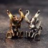 Stylish Copper/Brass Devil Charm Decorative Pendant For Outdoor Gear Jewelry Crafting Creative Gothic Gift