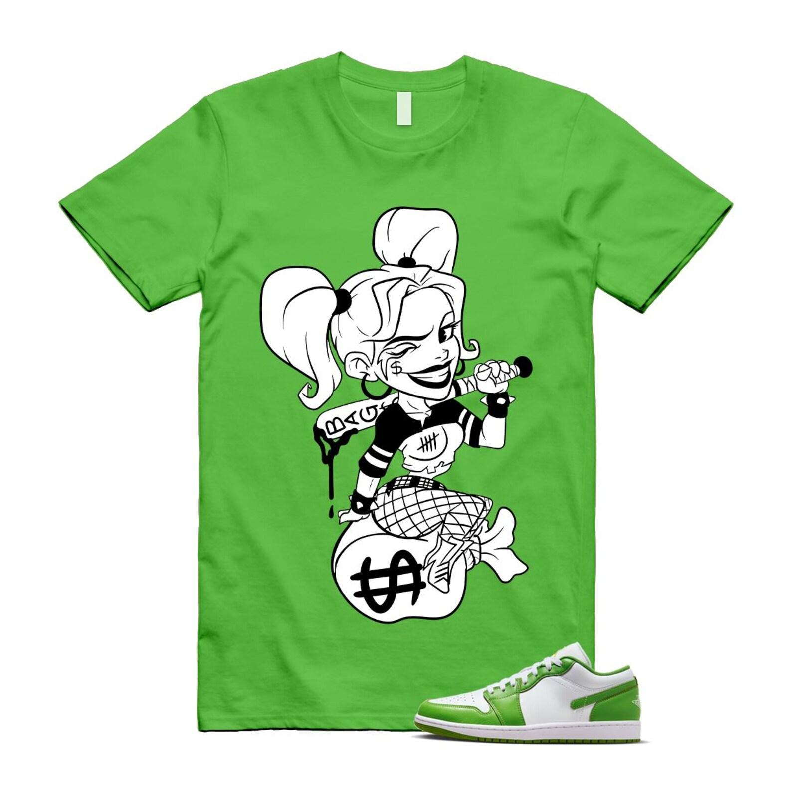 1 Chlorophyll Green White Lightning Low SE T Shirt Match HARLEY M