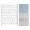 Innovative Nail Stickers Nail Stencils Decals For Personalizing Looks Quick Setups Vibranted Colors Safe For Daily Use