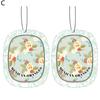 2Pcs Car Perfume Interior Decor Portable Protection Fragrant Fine Workmanship Eliminate Odors Paper Car Air Freshener Incense Chip