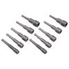 2 Set Magnetic Hex Socket Set 1/4in Shank 65mm Screw Nut Driver Setter Drill Bit 1/4in 5/16in 3/8in 