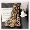 Leopard Print Korean-Style Lamb Wool Shoulder Bag: Large Capacity Autumn/Winter Crossbody for Women