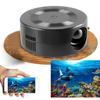 Mini LED Projector 1080p Built in Speaker Portable Small Home Projector with Same Screen Function fo