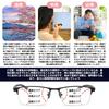 [FEISEDY] Stylish Men's Reading Glasses, Bifocal, Blue Light Blocking, Photochromic Lenses, Progressive Multifocal, Ultra-lightweight, Color-Changing,