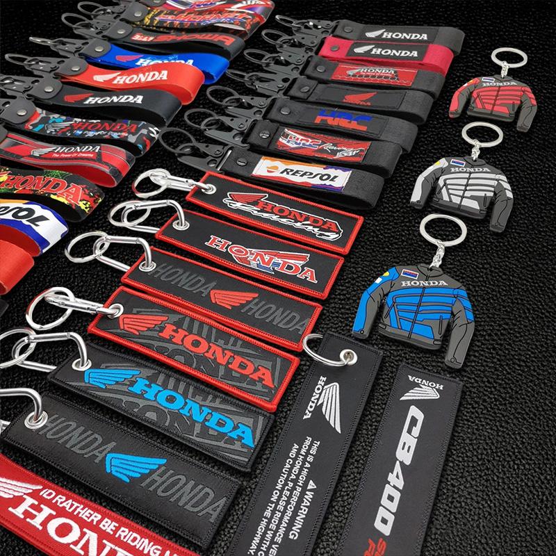 Motorcycle Keychian Keyring Pendants Key Chain Ring For Honda CBR 125R 954 600 650F 650R 1100XX 1000F CBR 600RR 1000RR Accessory EB1