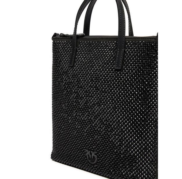 PINKO Mini Shopper Bag . AI 24-25 PCPL 102746 A218 Black