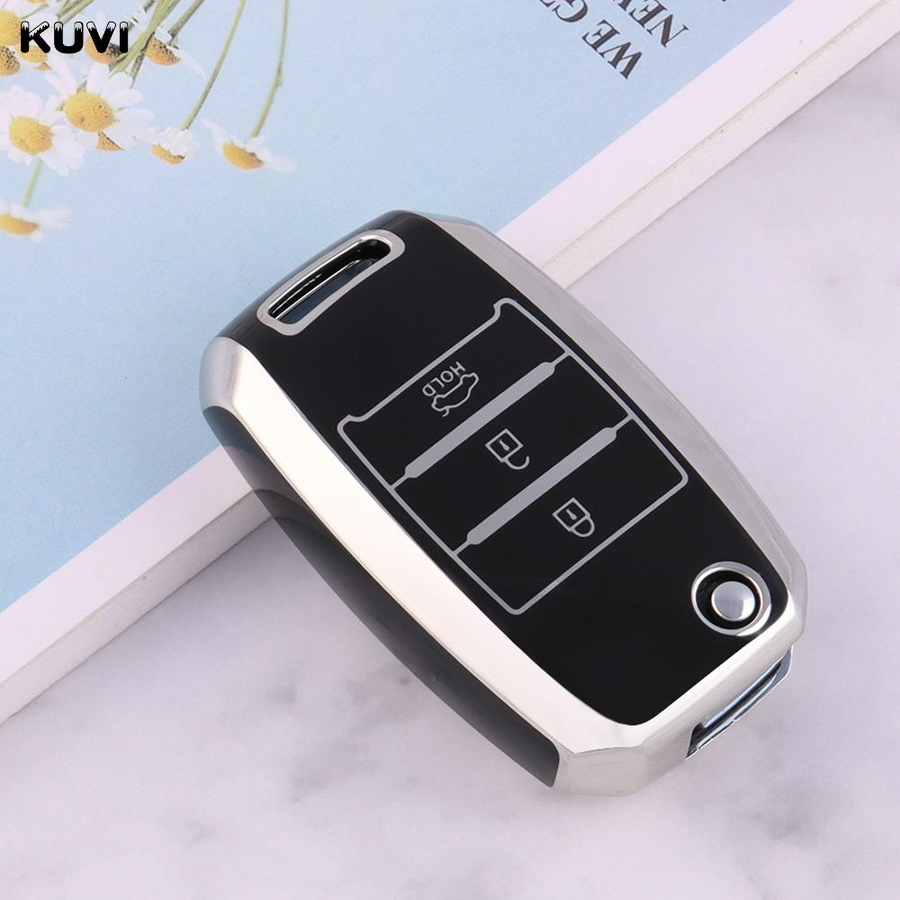 Tpu Car Flip Key Case Cover Shell For Kia Rio K2 K3 K4 K5 Sportage Picanto Optima Soul Ceed Sorento Forte Cerato Stinger Keyless