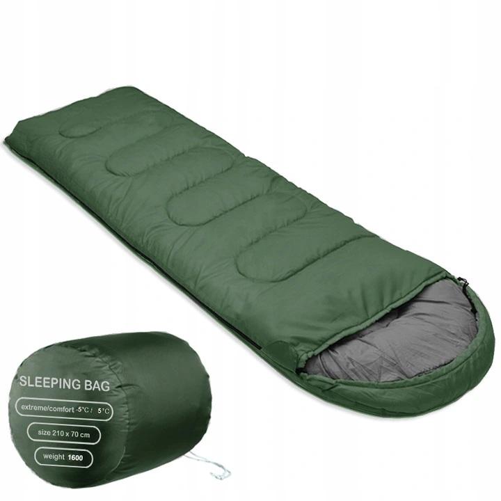 Mummy Sleeping Bag 1Kg Thick Warm Cotton Filling Sleeping Bag