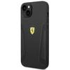 Ferrari Fehcp14Mrbuk Iphone 14 Plus / 15 Plus 6.7 Czarny/Black Hardcase Leather Stamp Sides