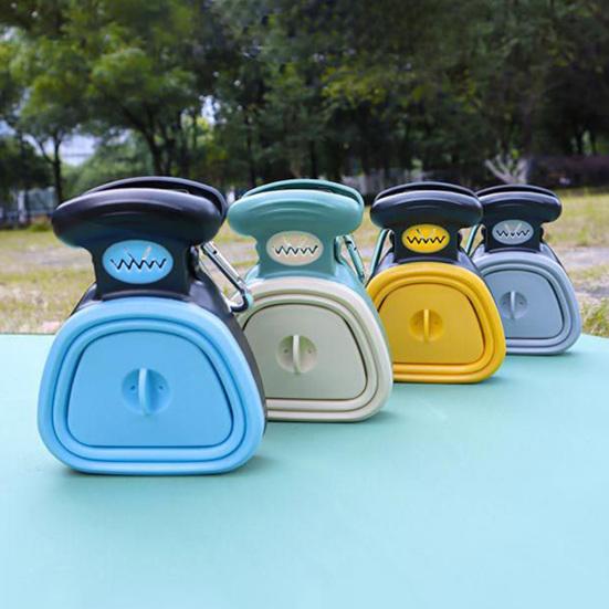 Pooper Scooper Dog Pet Travel Foldable Pick Up Animals Waste Litter Picker