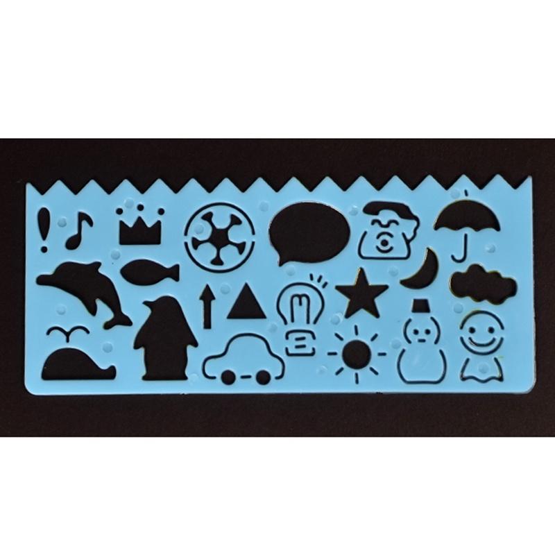 1pcsSpirograph Geometric Ruler Learning Animal Drafting Tools Stationery For Students