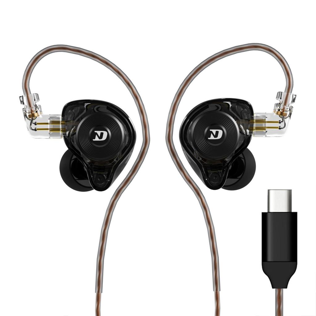 ND Leo 10mm Dynamic Driver In-Ear Gaming Earphones with FPS Sound Positioning & Lightweight Design
