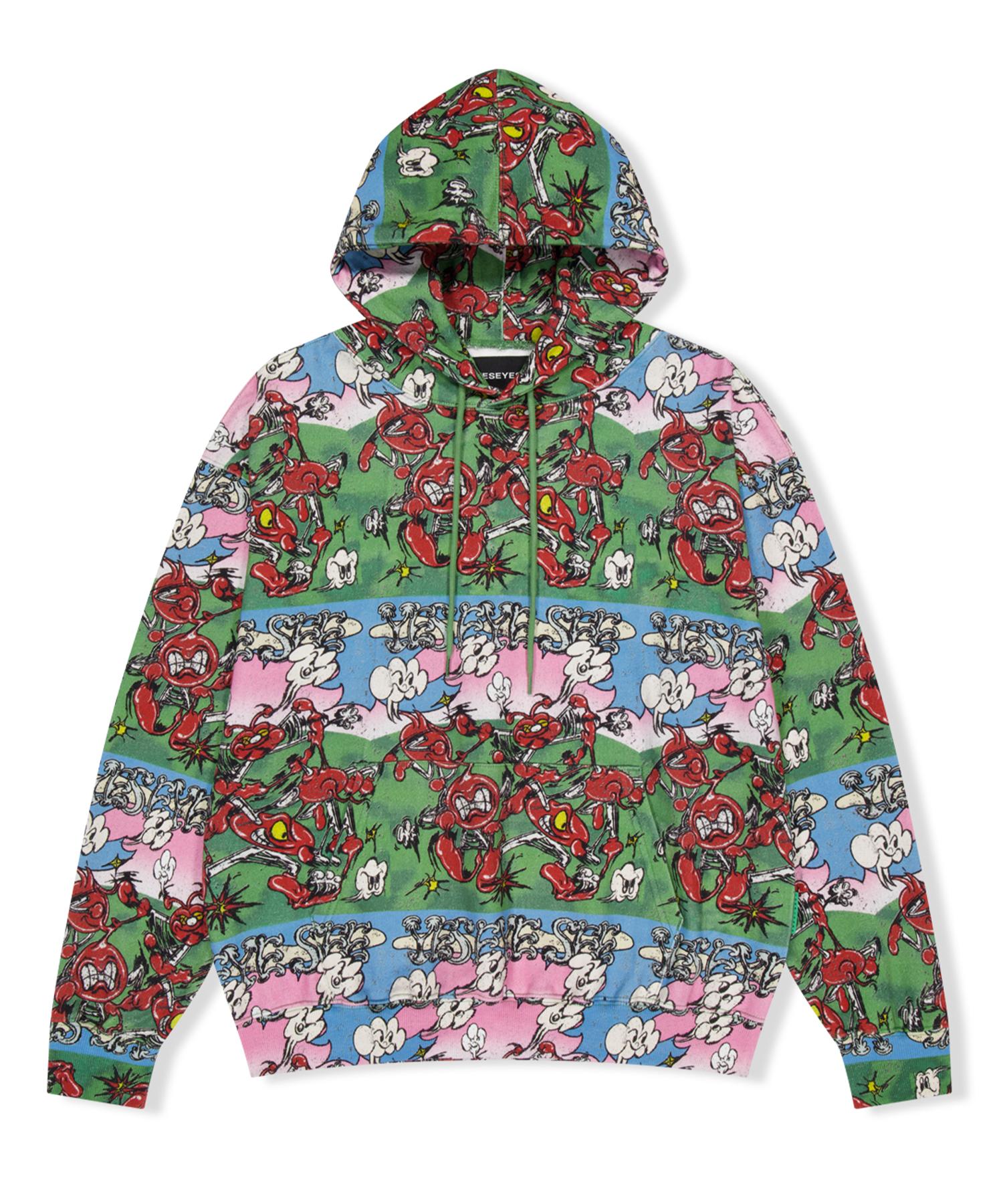 Yes Ic Pjw Art Hoodie Green M