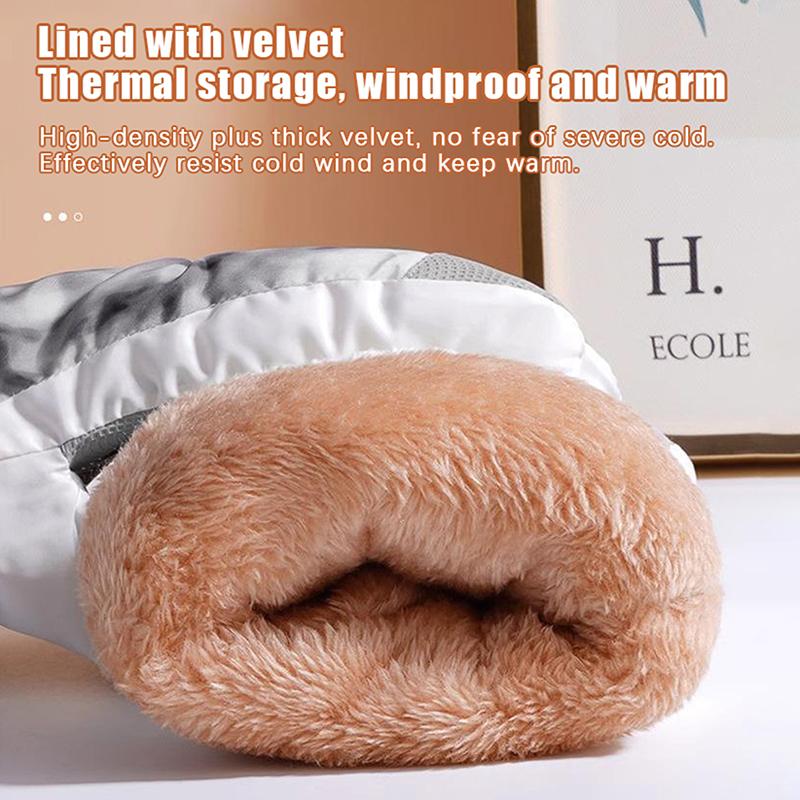 Winter Cycling Gloves Non Slip Touch Ski Gloves Snowboard Accessories Waterproof Pocket Warm Men'S And Women'S Gloves