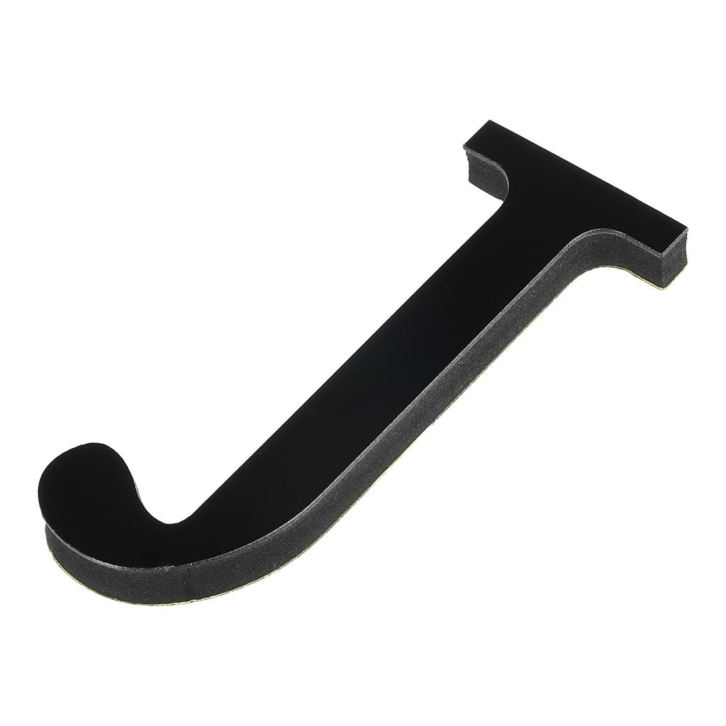 10cm Black 26 English Letters Wall Sticker 3D Mirror Acrylic Wall Sticker Decals Self-Adhesive Decor Wall Art Mural Home Party