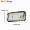 12V 18LED Number License Plate Light For BMW 3 Series E46 4D 1998-2003 5D Touring 1998-2005 Cold White CANBUS Car No Error