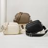 Women'S Bag Black Multi-Layer Large-Capacity Messenger Bag Women'S Mother Black Wallet Small Square Bag Bags