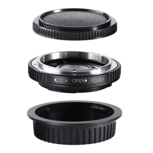 K&F Concept Mount Adapter FD-EOS Canon FD Mount Lens-EF Mount Conversion FD Lens Adapter for Canon EOS Camera "Manufacturer Direct Store
